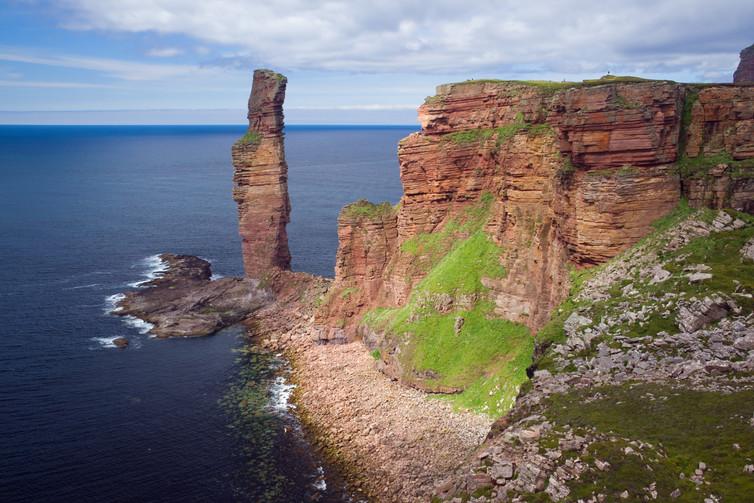 Orkney’s Old Man of Hoy was still part of the headland in 1750