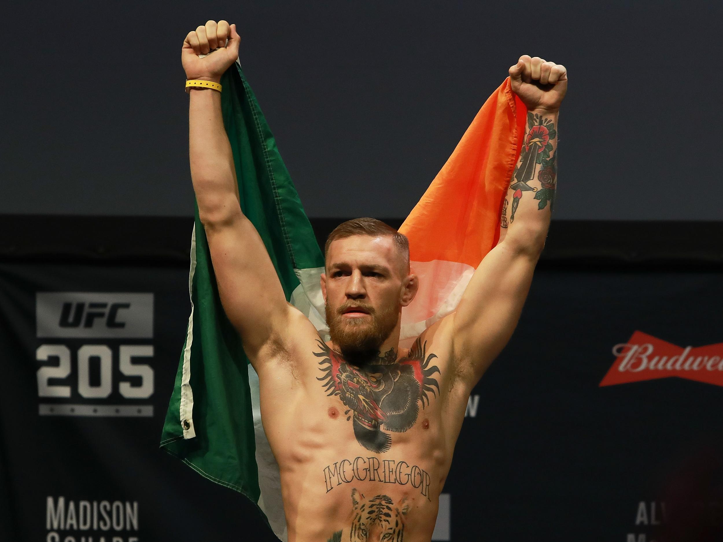 White has said McGregor believes he can win the fight