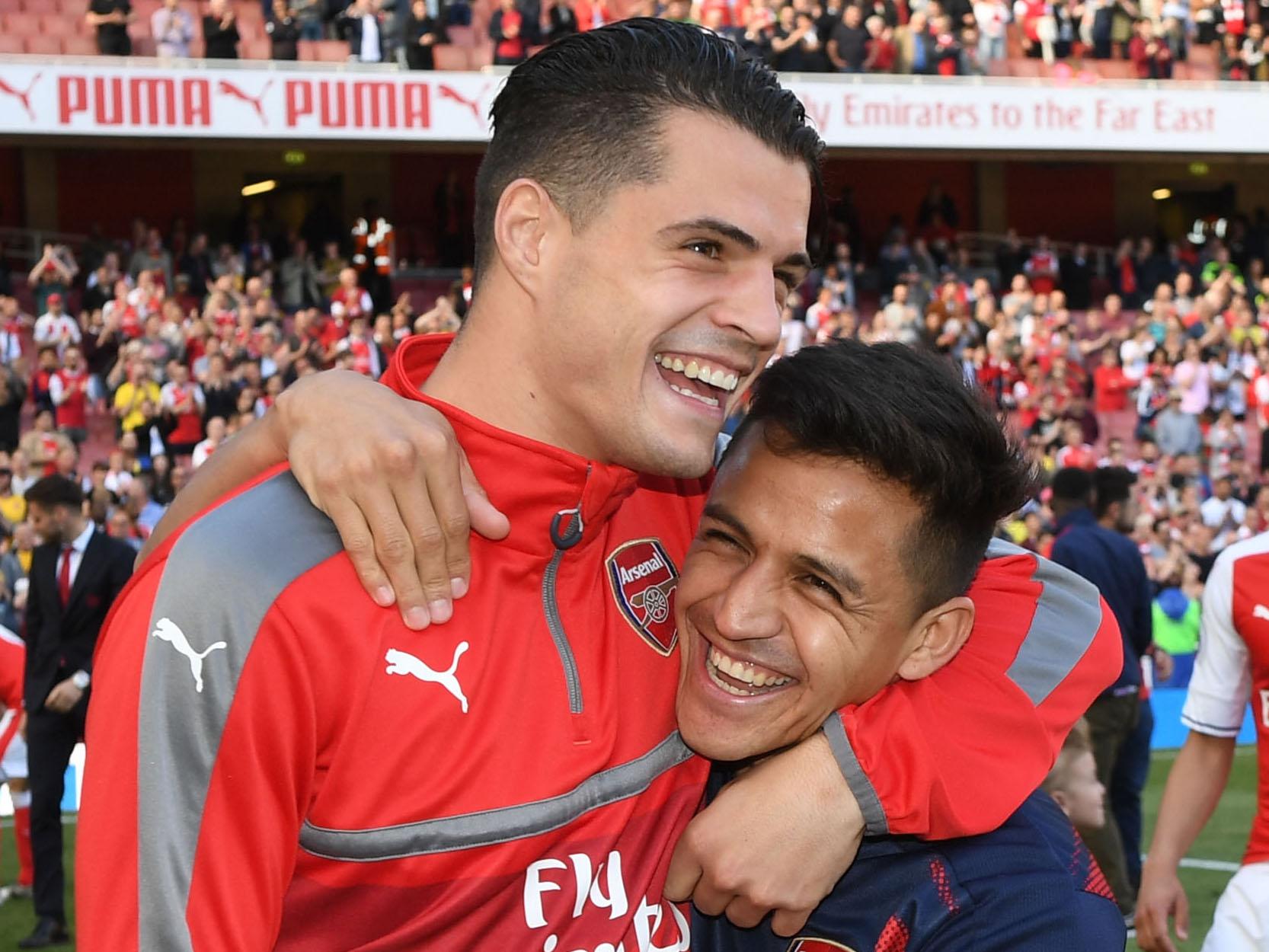 Xhaka said Alexis is one of the best he has ever played with