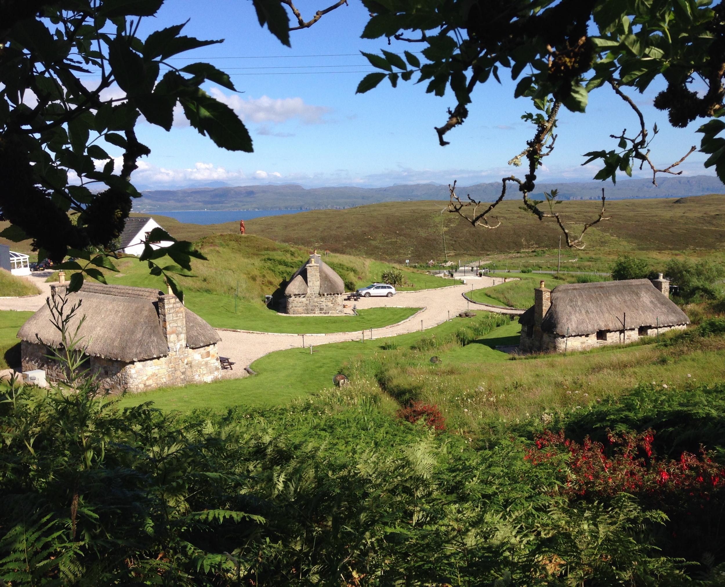 The collection of cottages are in the Inner Hebrides