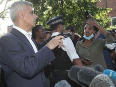 Sadiq Khan confronted on live TV by furious Grenfell Tower residents