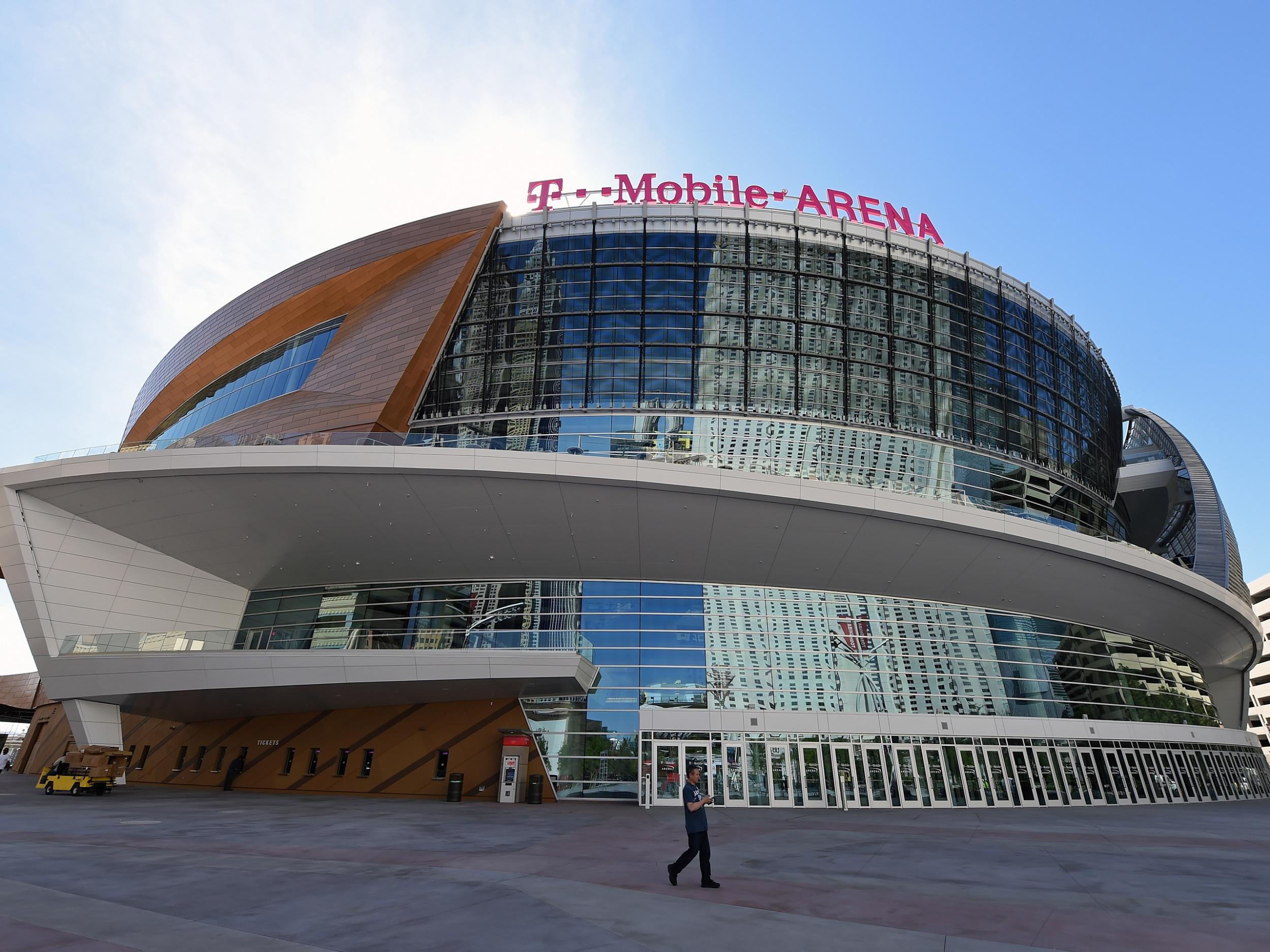 The T-Mobile Arena in Las Vegas will stage the contest