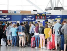 Ryanair says passengers are ‘taking the piss’ with hand luggage