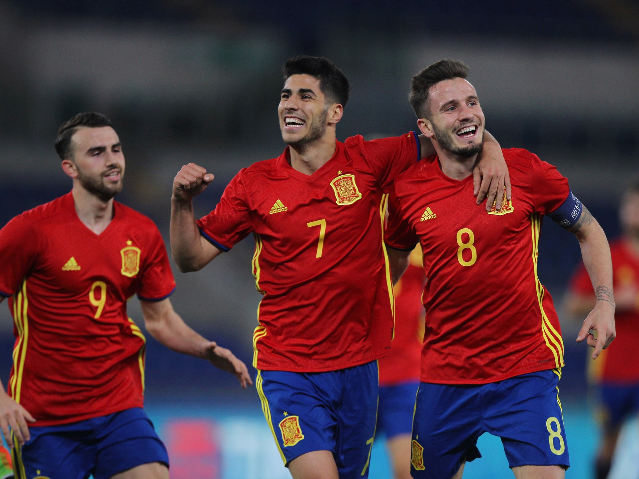 Spain's under-21 contingent is star-studded