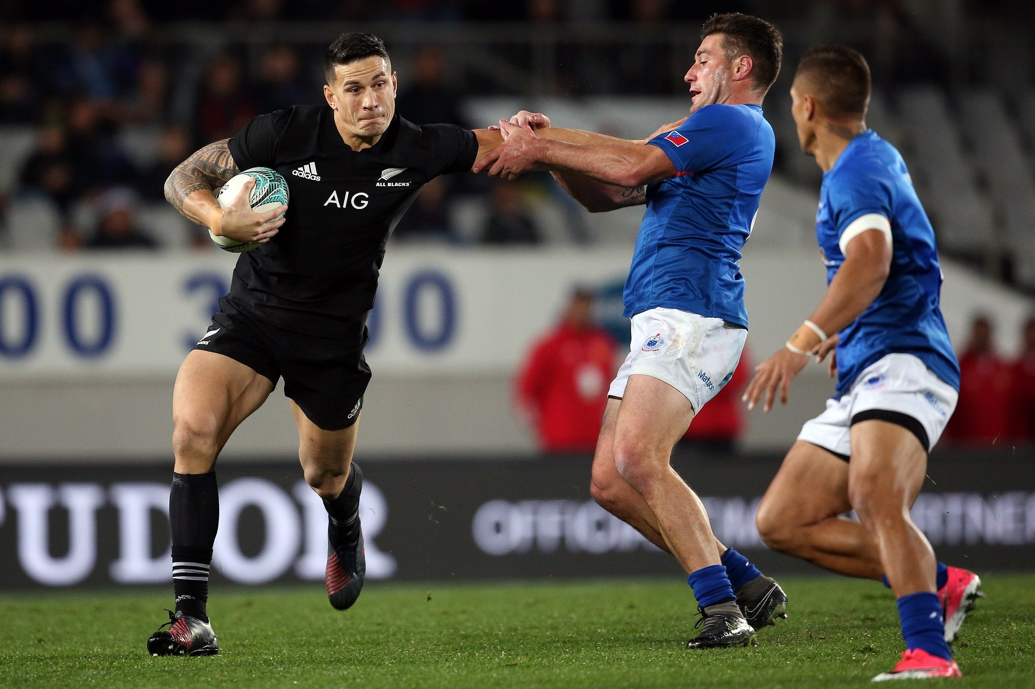 Sonny Bill Williams scored a try on his return to the All Blacks squad