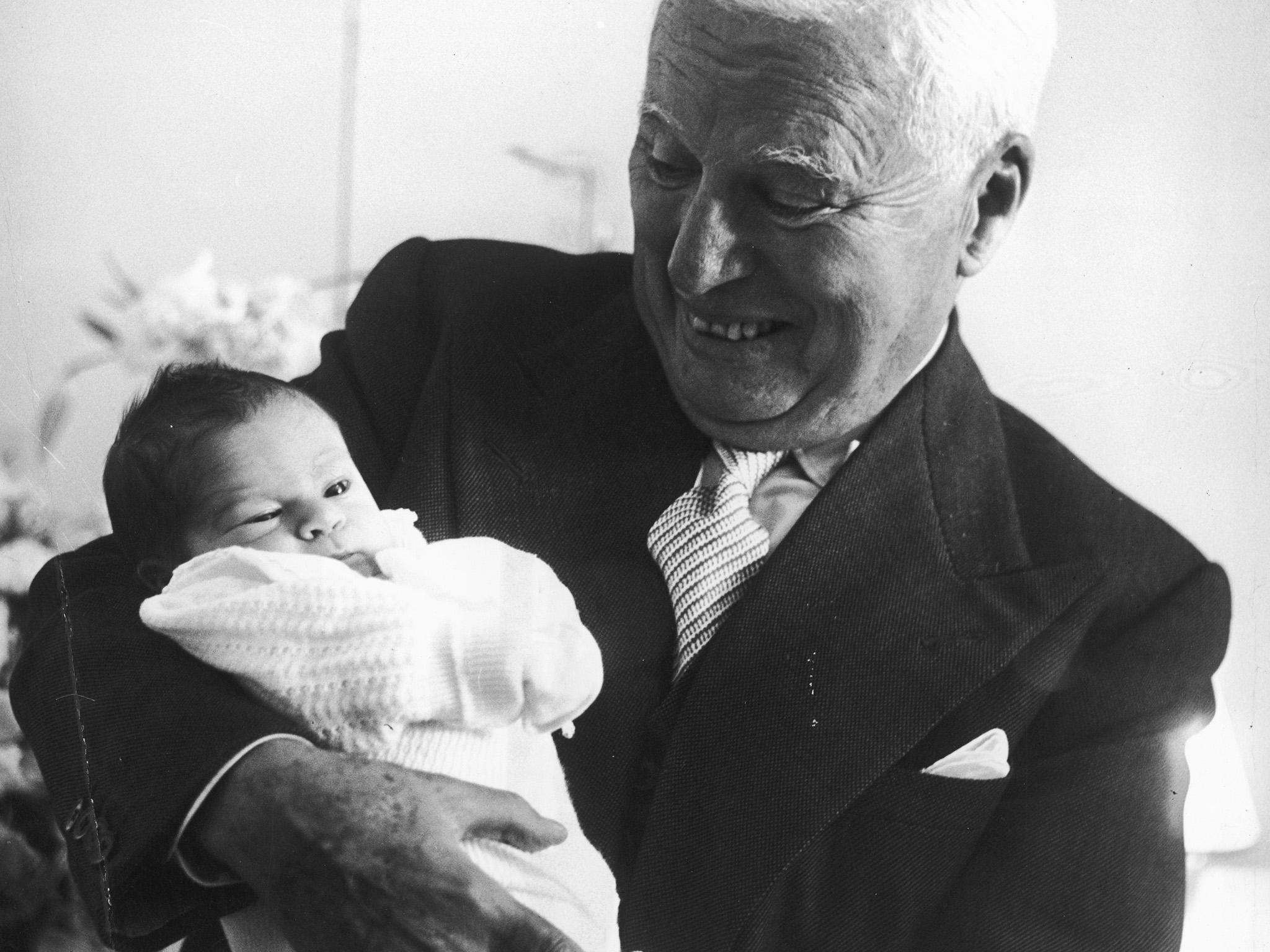 Charlie Chaplin was 73 when he fathered his eighth and last child with Oona O'Neil, a son called Christopher