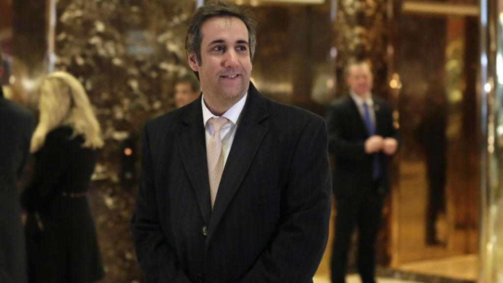 Mr Cohen has represented Mr Trump on many personal issues for a number of years