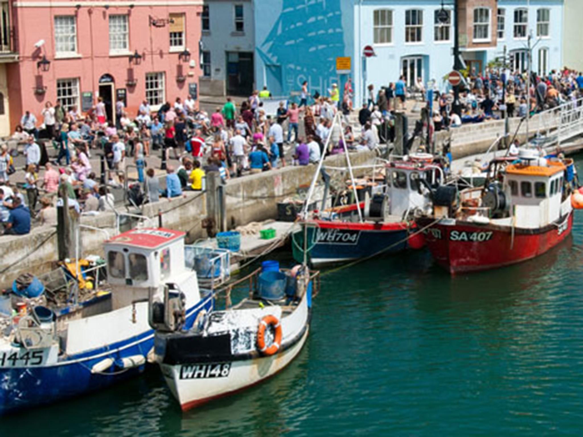 Quay decision: the seafood festival raises money for a fishermen’s charity