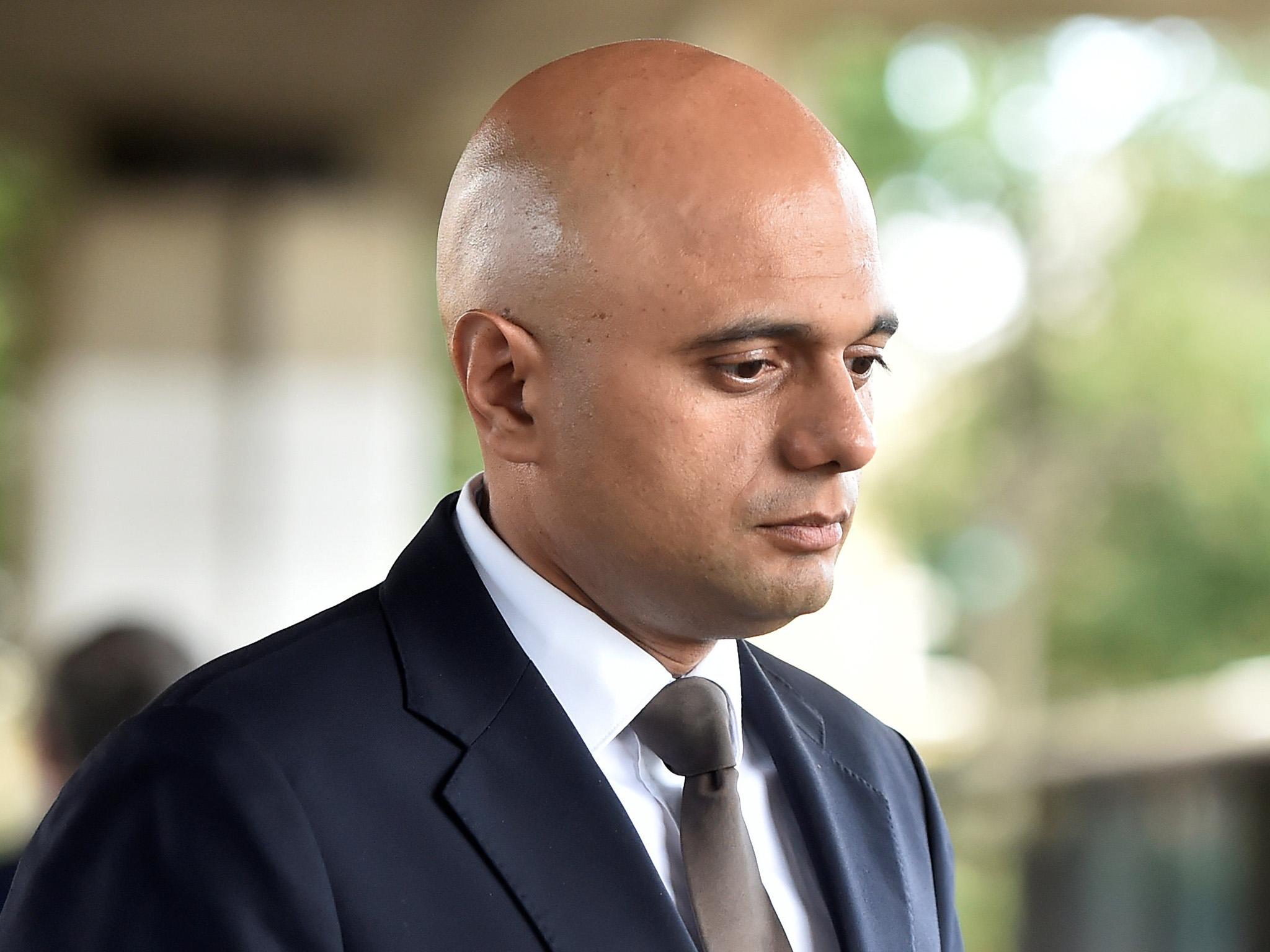 Sajid Javid is the first government minister to criticise Donald Trump's comments