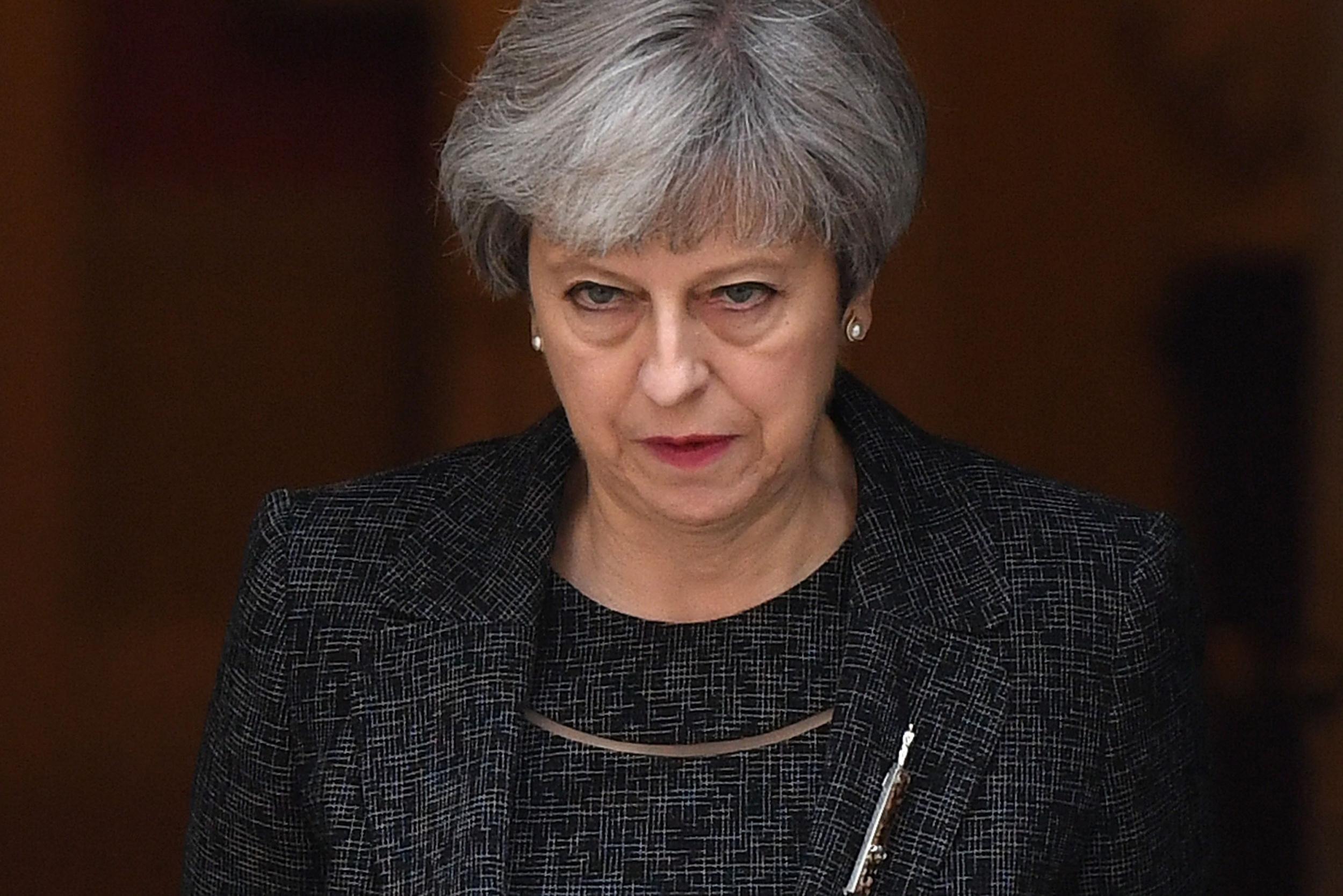 Theresa May is struggling to maintain her authority after shock election result