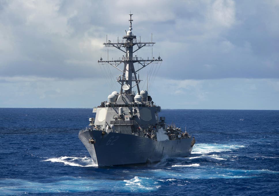 Us Warship Starts To Sink Off Coast Of Japan After Colliding