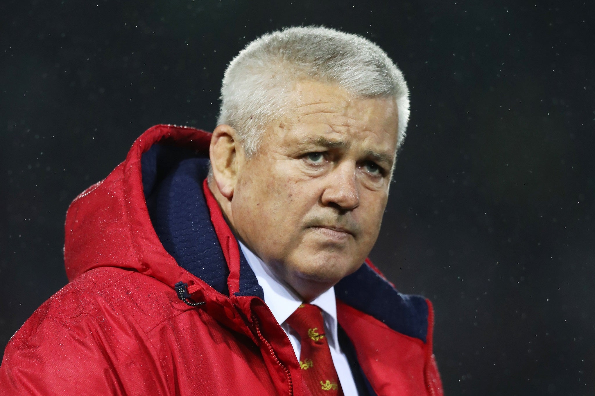 Gatland ignored comments made by England coach Eddie Jones