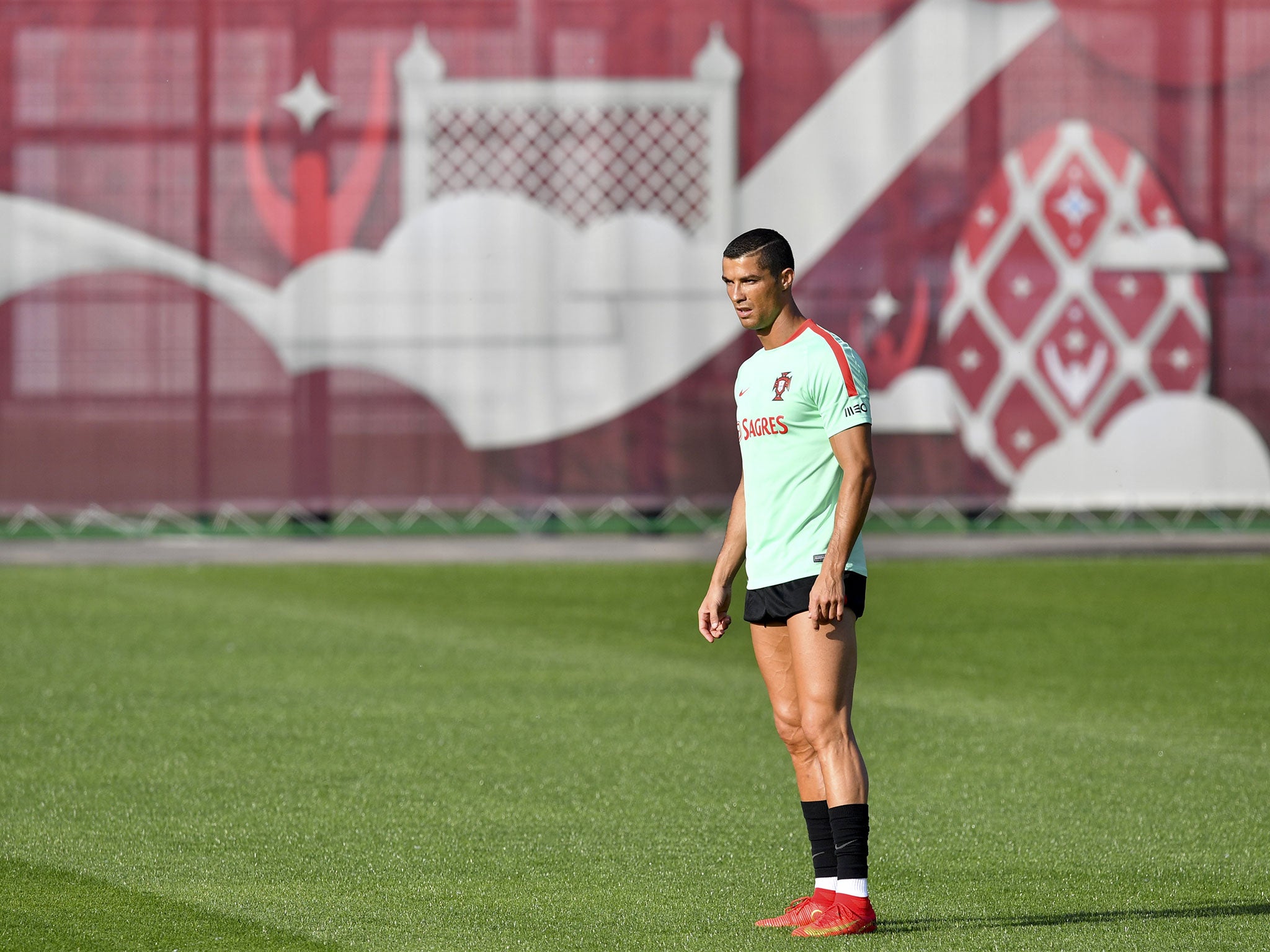 Cristiano Ronaldo is currently on duty with Portugal for the Confederations Cup in Russia