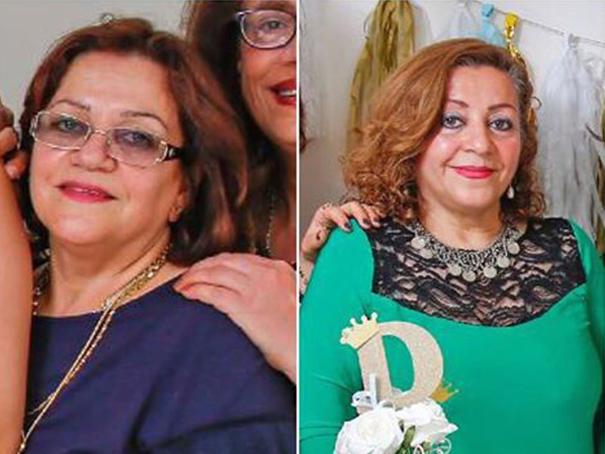 Undated family handout photos of Sakineh Afraseiabi, 65, left, and her younger sister Fatima Afraseiabi who were on the 18th floor of Grenfell Tower and have been reported missing