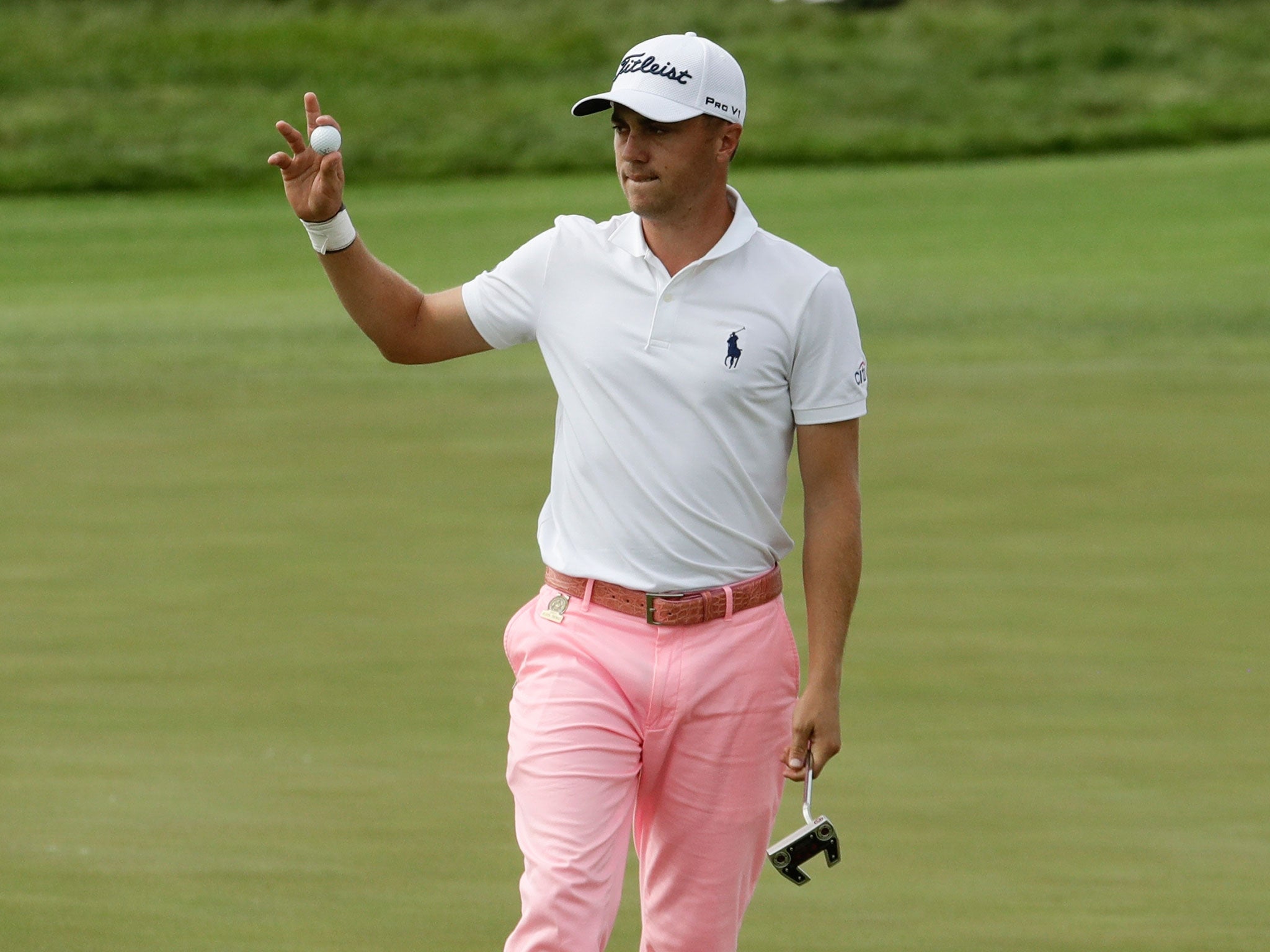 US Open Justin Thomas makes history with record score but lags behind