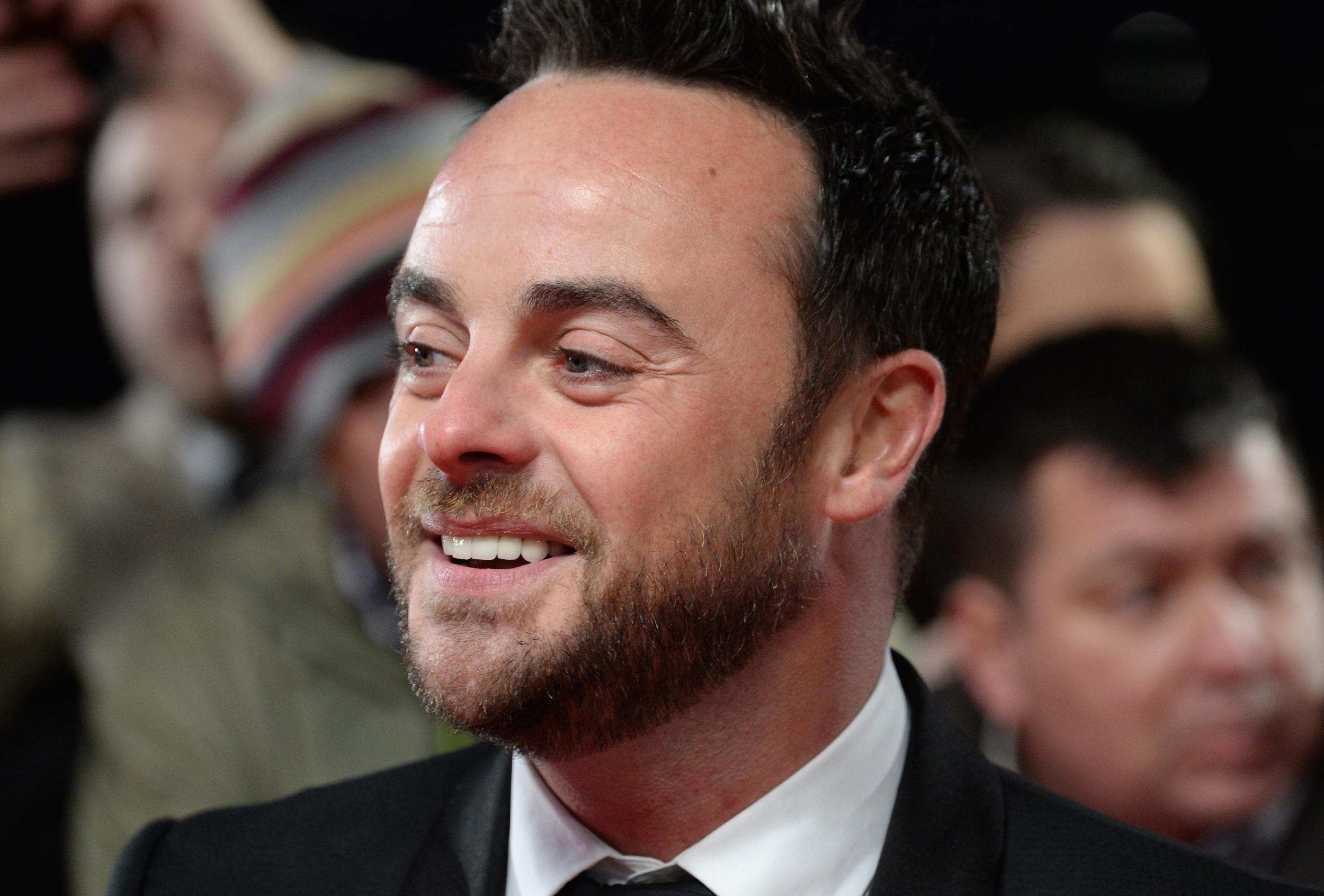 Ant McPartlin of the duo Ant & Dec