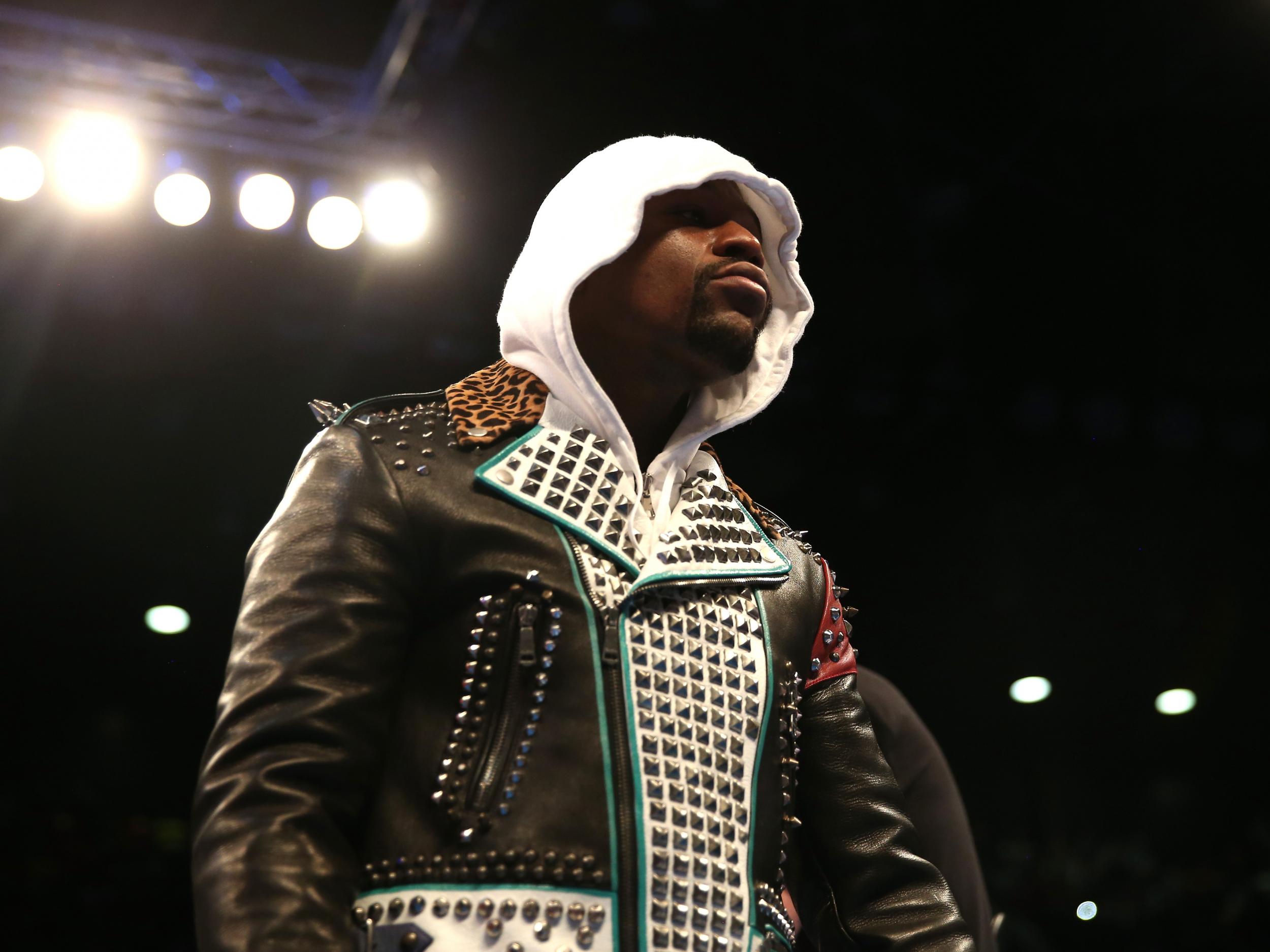 Mayweather says he only took the fight because fans demanded it