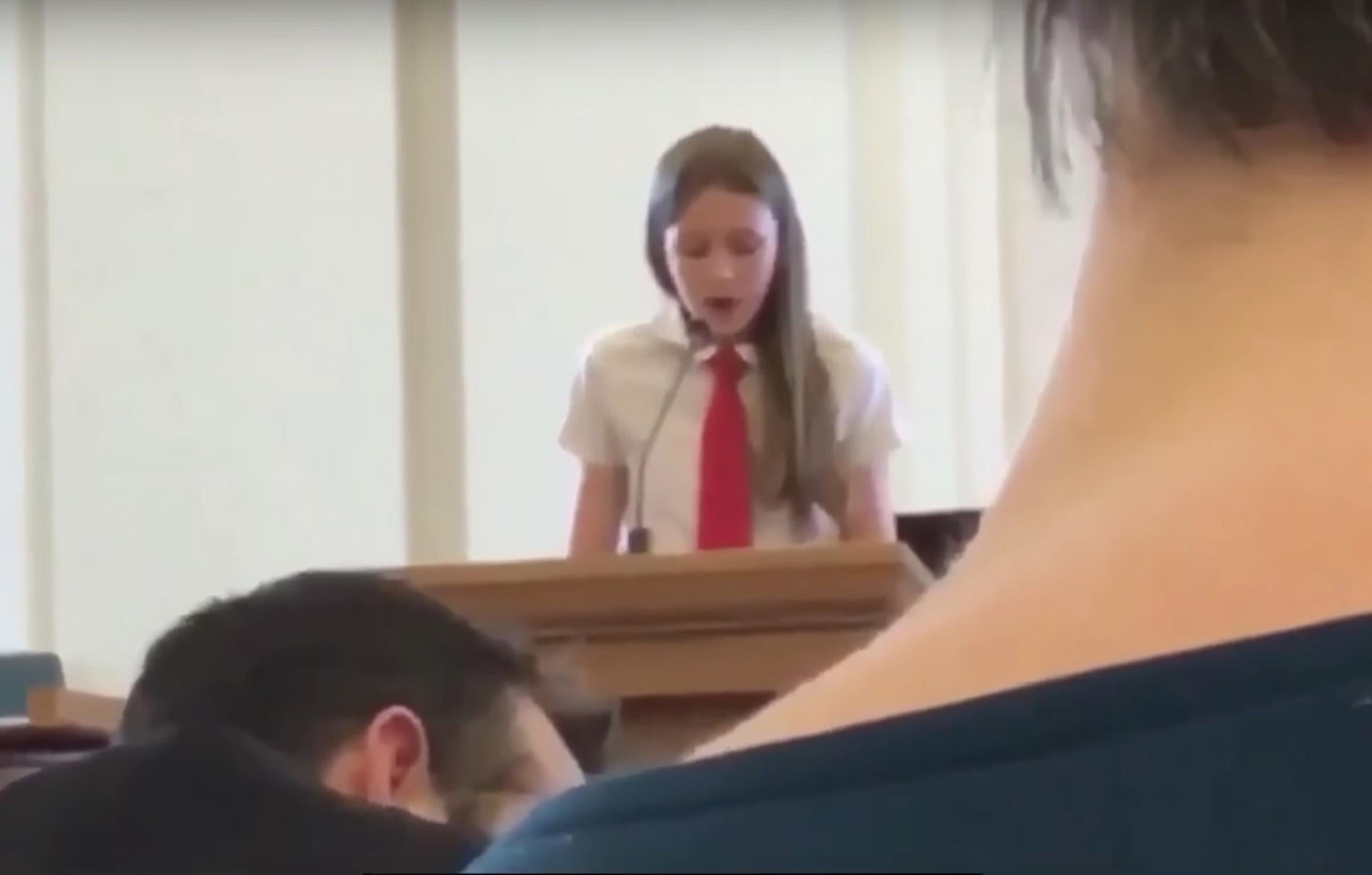 Savannah, a 12-year-old Mormon girl, said she was not a 'horrible sinner' as she came out to her congregation