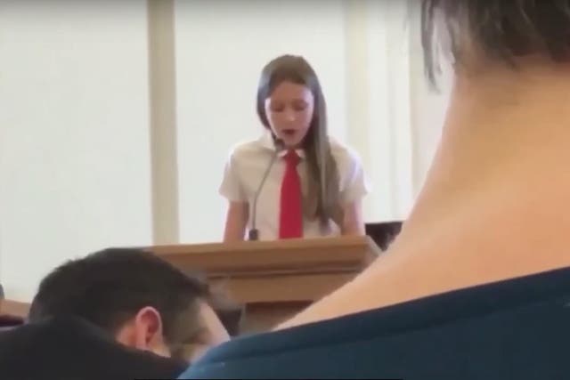 Savannah, a 12-year-old Mormon girl, said she was not a 'horrible sinner' as she came out to her congregation
