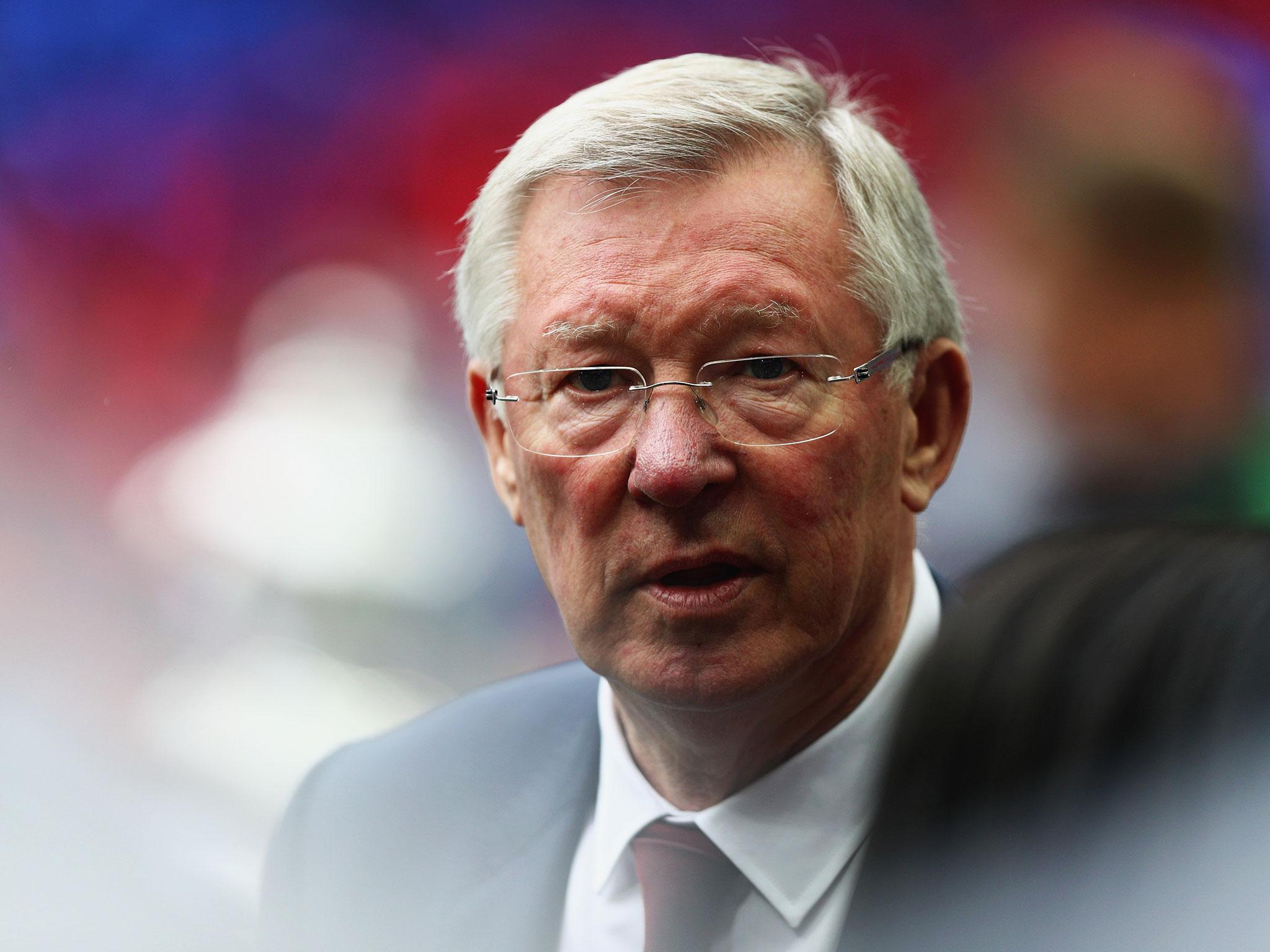 Sir Alex Ferguson stepped down as United manager in 2013