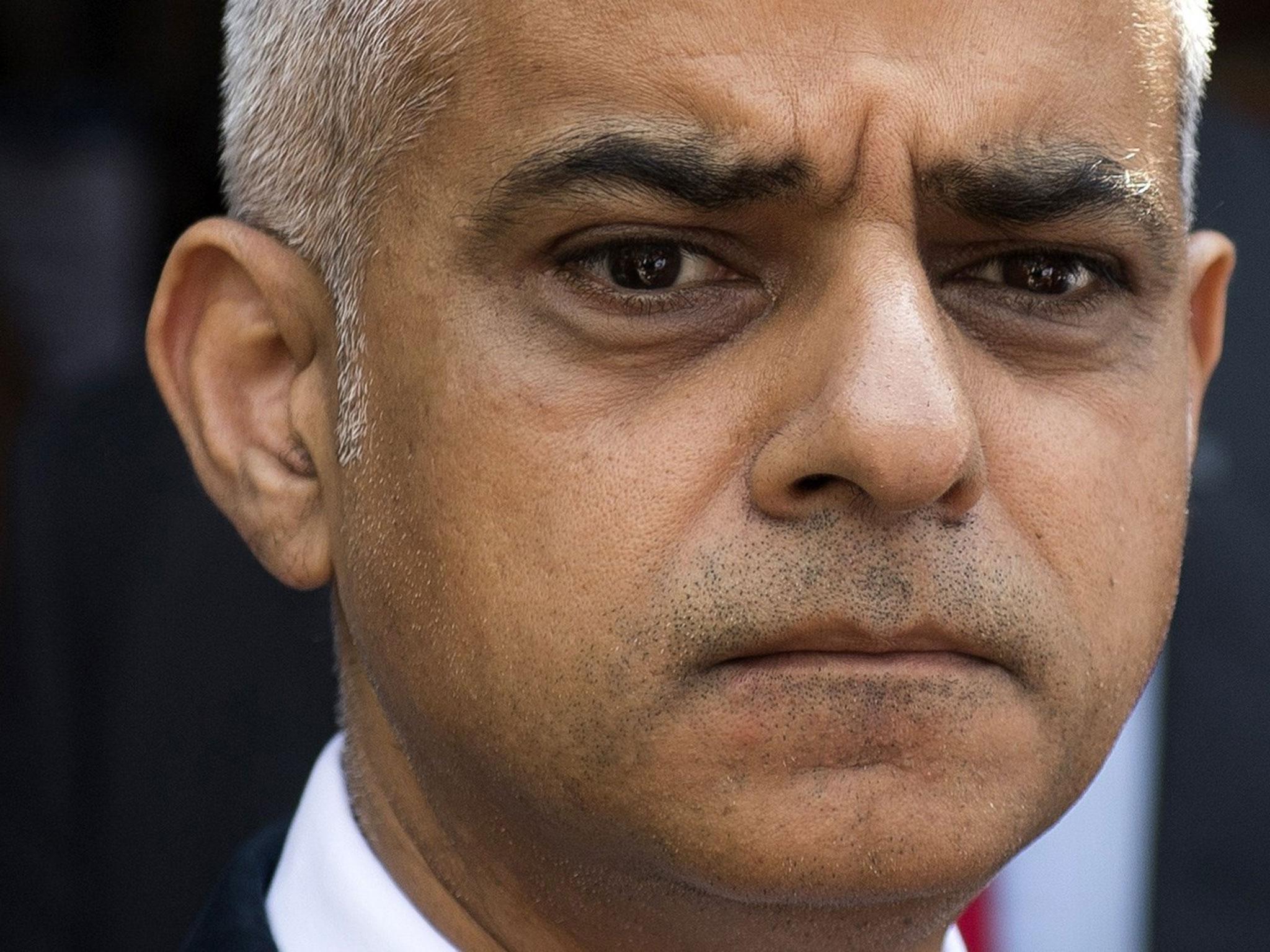 Mr Khan warned social media sites to remove violent content that glorifies knife crime, saying their current policies 'do not go far enough'