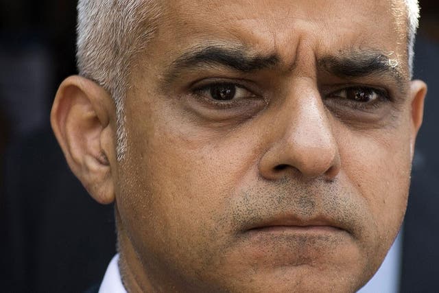 Sadiq Khan and the US President have clashed in the past