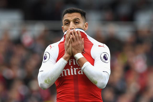 Sanchez has refused to commit his future to the club