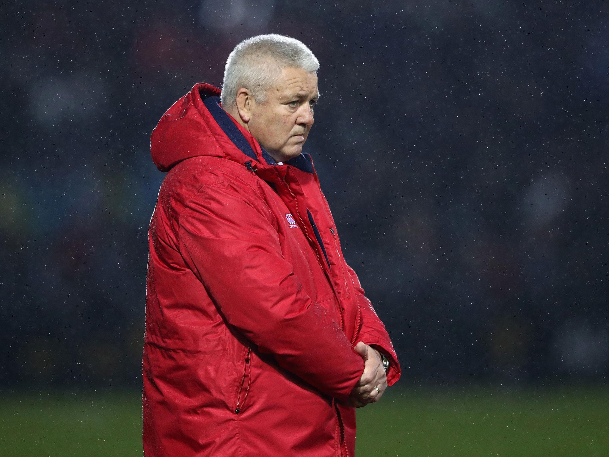 Warren Gatland has hit out against the tactic