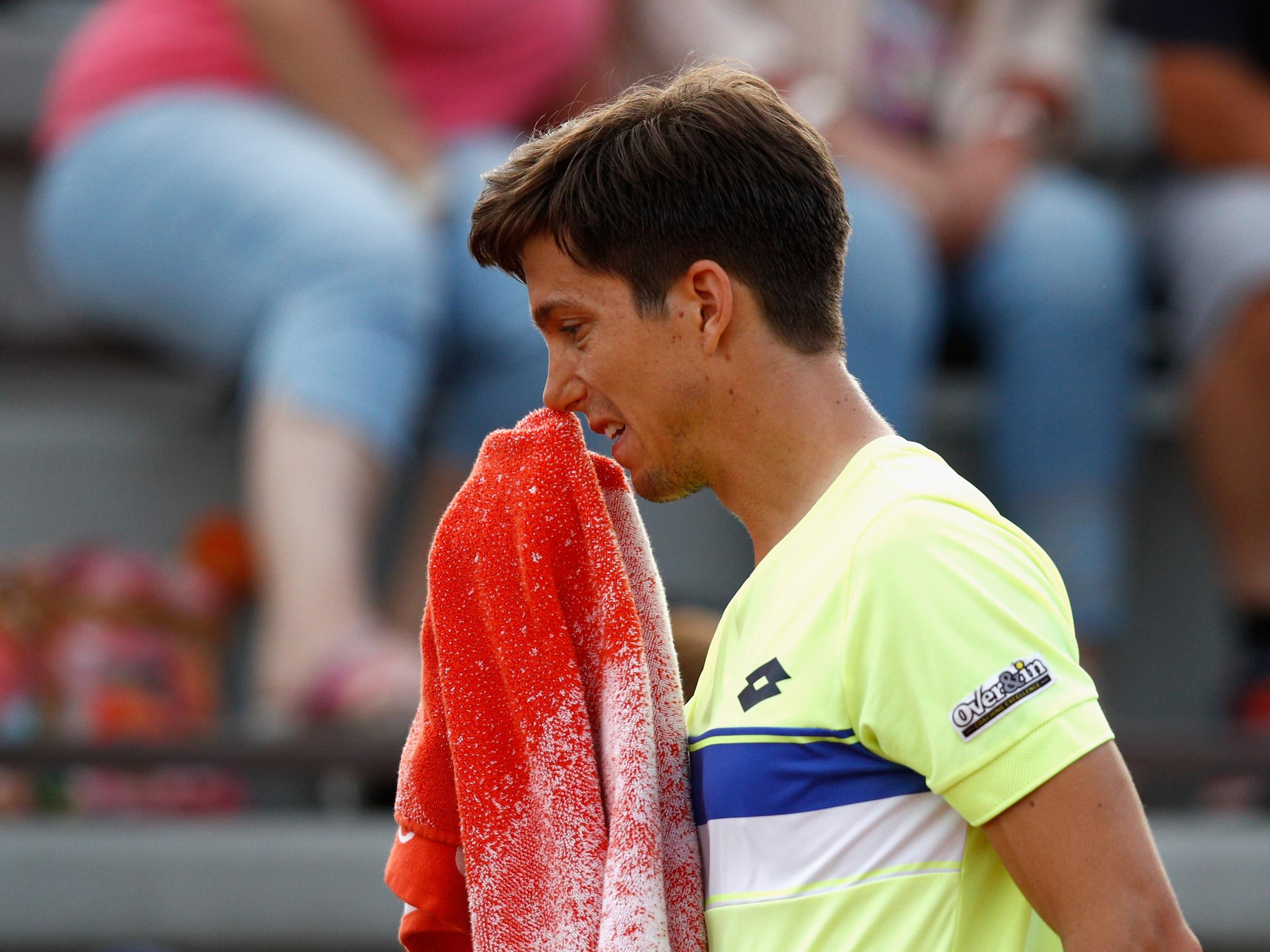 Bedene squeezed his way into the tournament