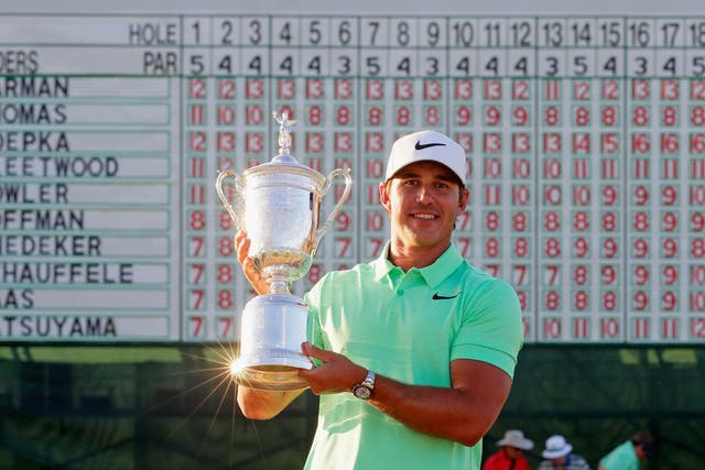 Brooks Koepka beat off his competition to conquer Erin Hills