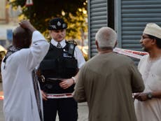 Imam 'protected van driver' from angry public after mosque crash