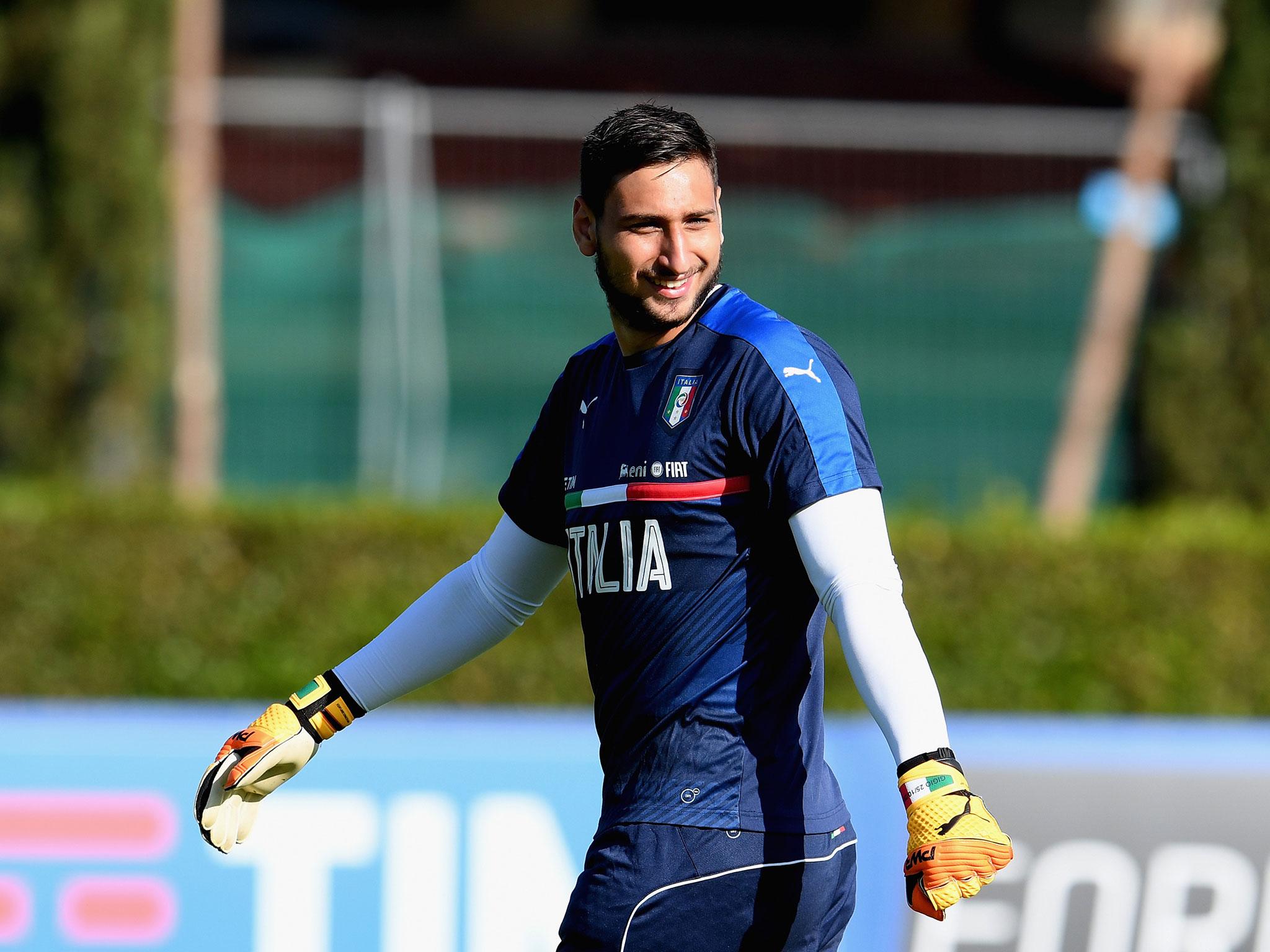 Donnarumma is currently away on international duty