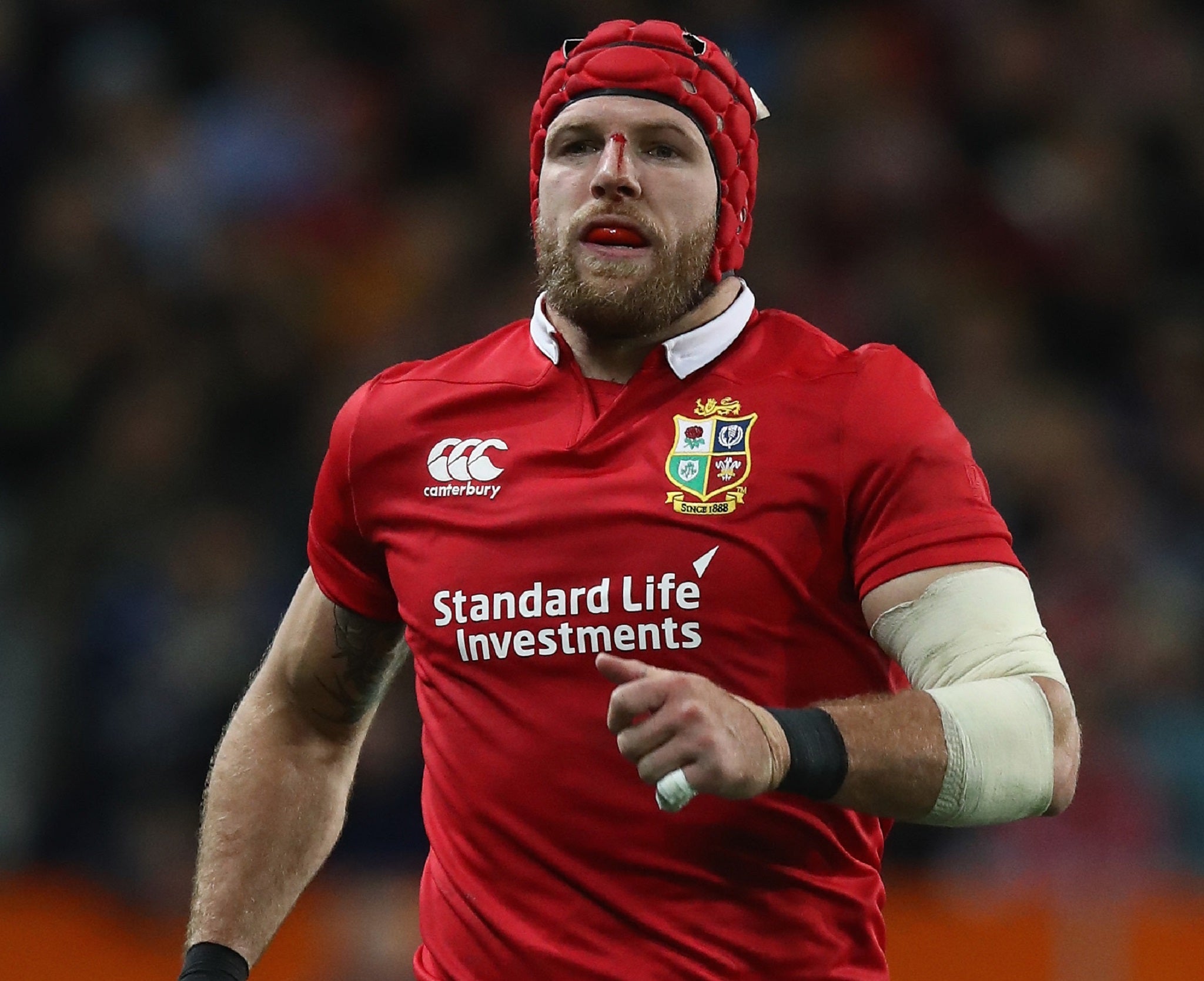 Haskell wants to leave the Lions jersey in a better place than when he received it