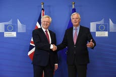 First day of Brexit talks are 'window dressing', say EU officials