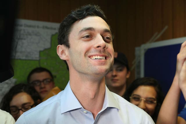 Mr Ossoff would be the first Democrat to hold the seat in four decades