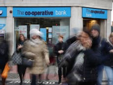 Co-op Bank cuts losses to £135m but sheds another 25,000 customers