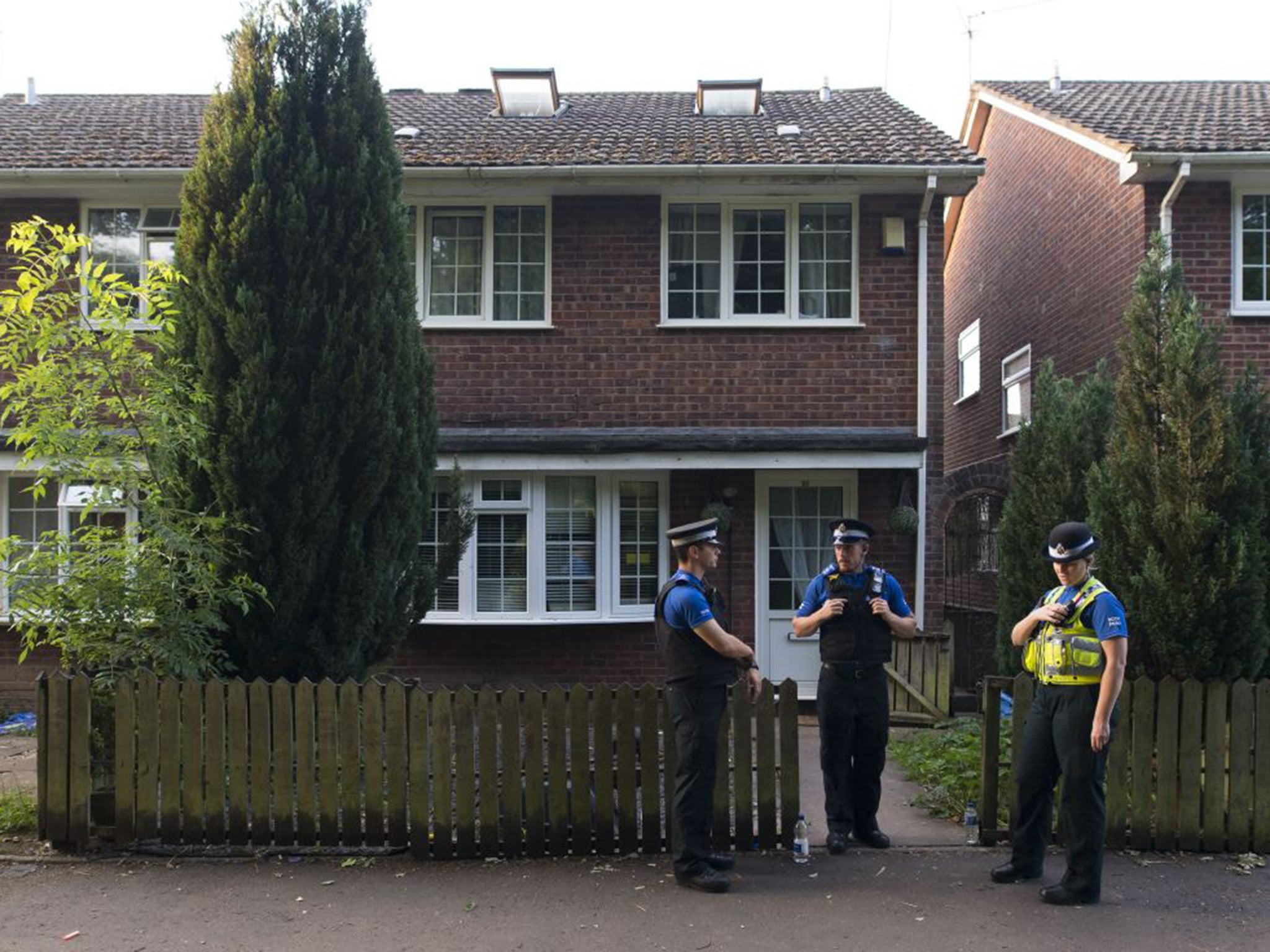 Darren Osborne is believed to have lived in this house on Glyn Rhosyn, Pentwyn, Cardiff
