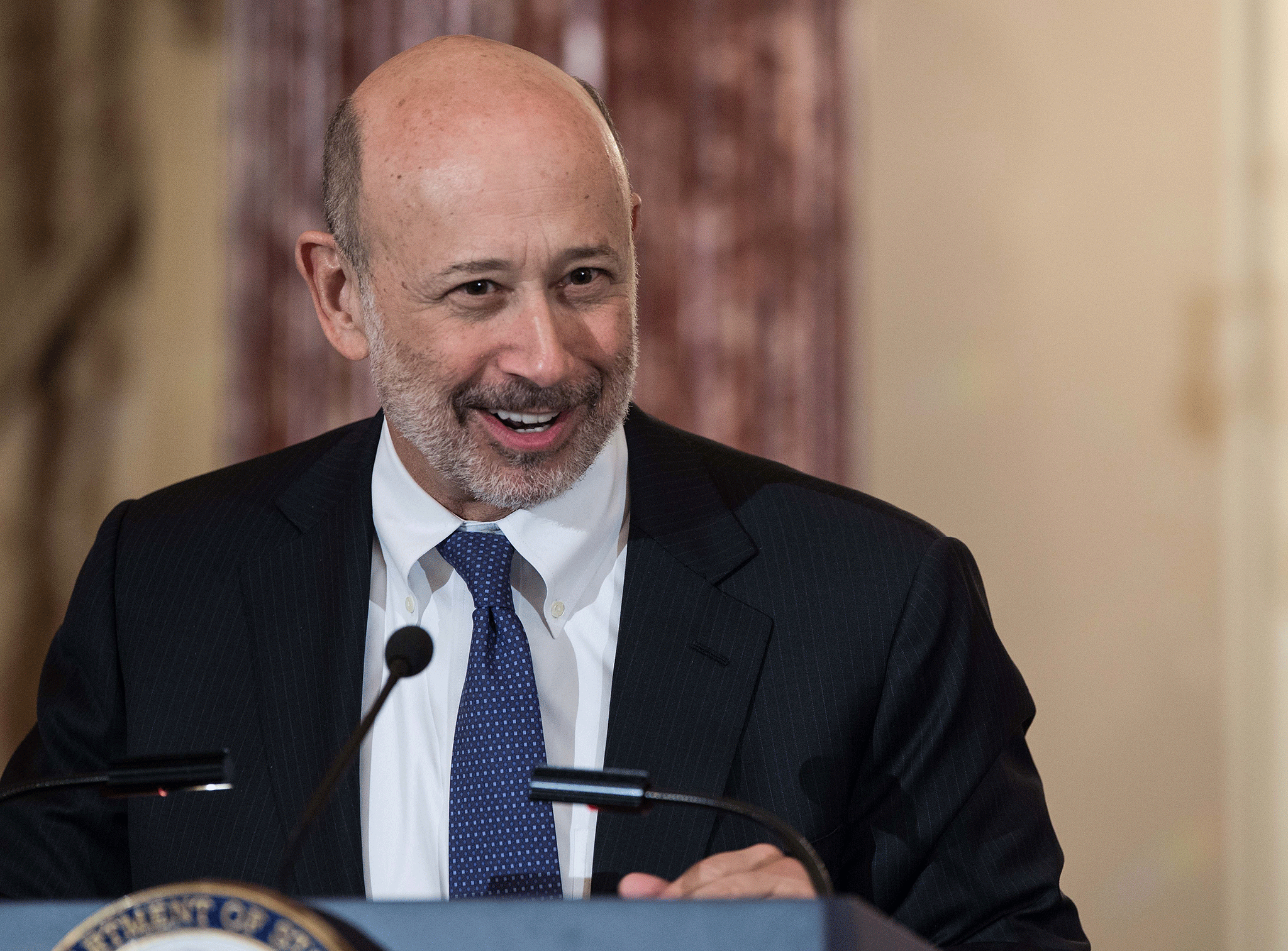 Mr Blankfein unexpectedly appeared on Twitter in early June, joining US corporate leaders in responding to Mr Trump’s decision to ditch the Paris climate accord