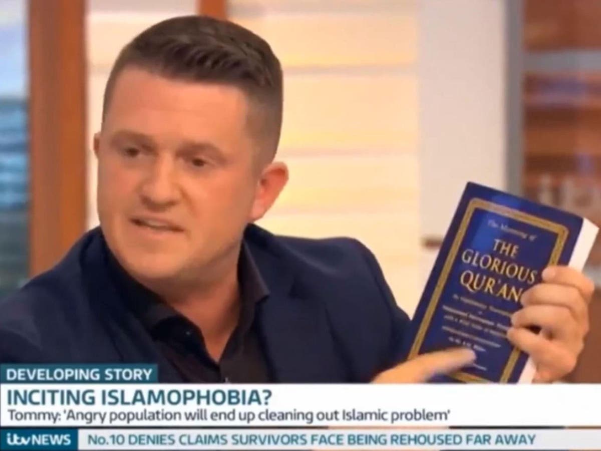 Finsbury Park Mosque Attack Edl Founder Tommy Robinsons Appearance On Good Morning Britain