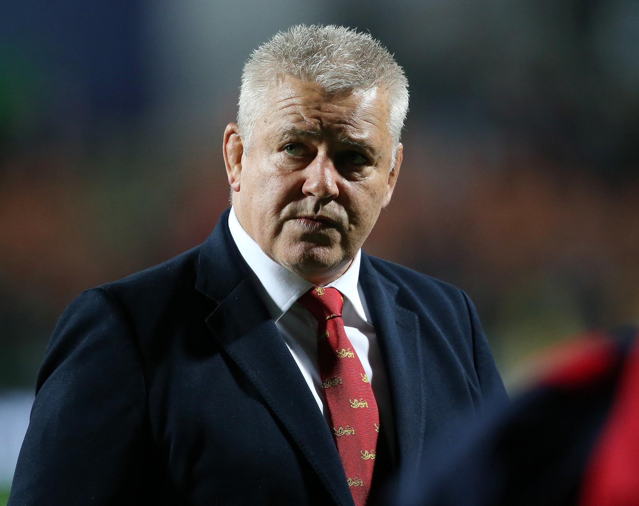 Warren Gatland would not give any hints away over his Test selection