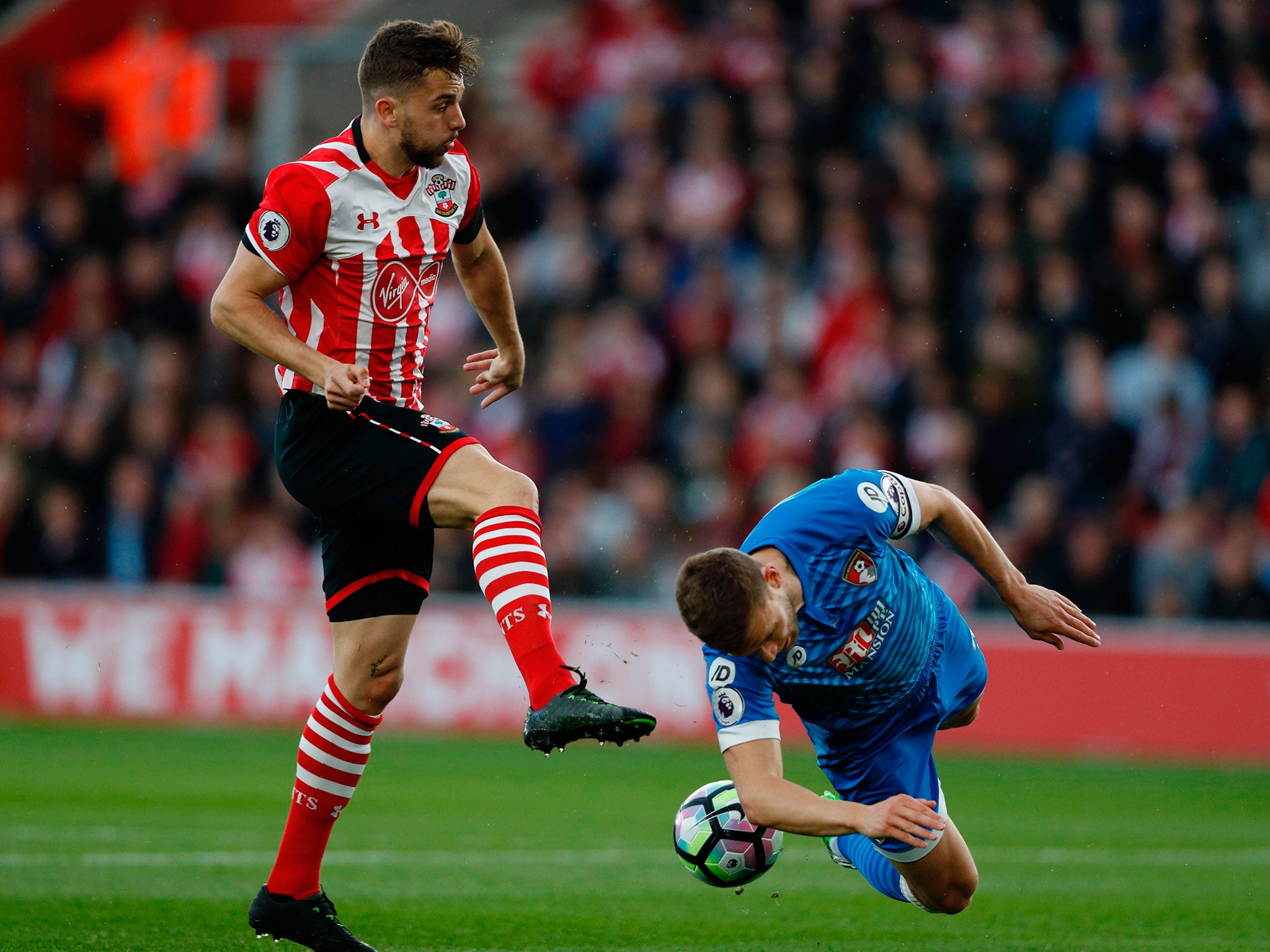 Jay Rodriguez in action for Southampton last season