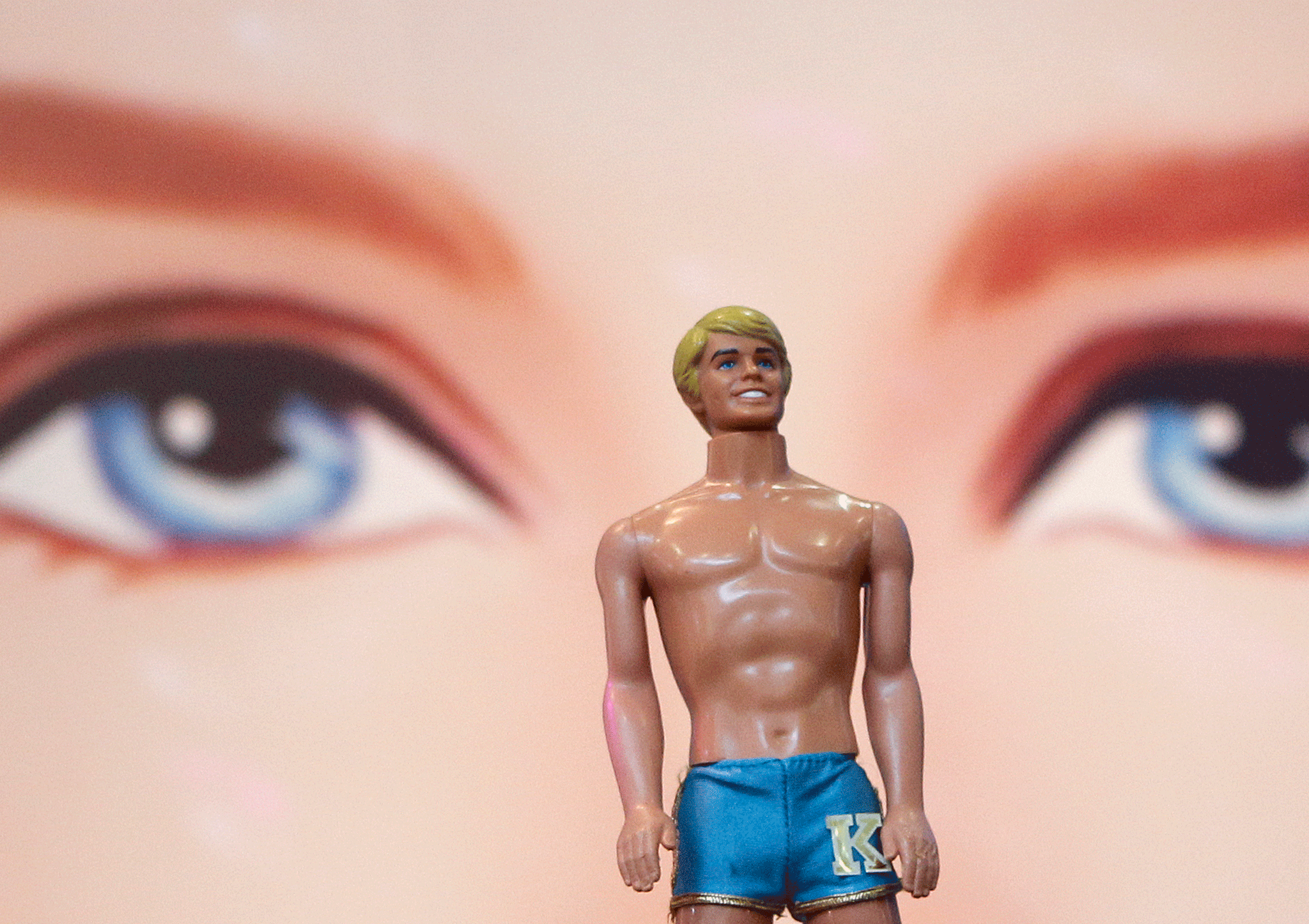 Ken is now available an multiple body types and skin tones, not just the white, muscular, all-American physique with which he had become associated
