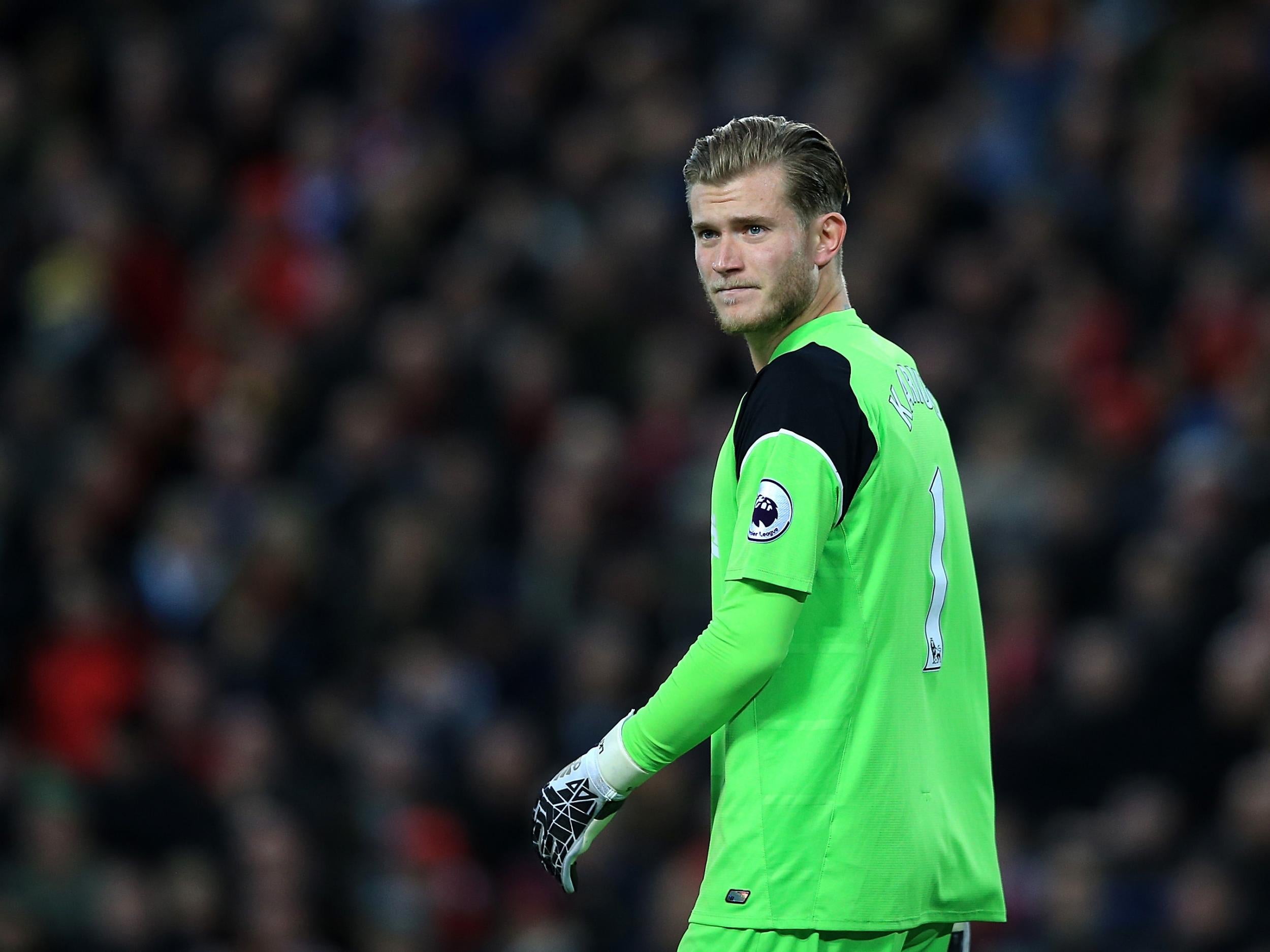 Karius made just 10 Premier League starts last season after losing his place to Simon Mignolet