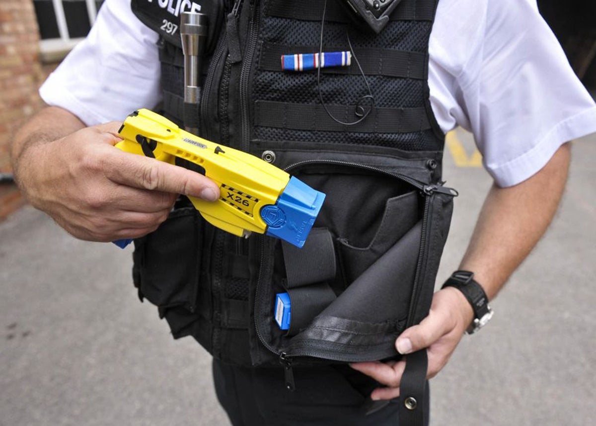 Police spit hood and handcuff ‘distressed’ 91 year old woman after threatening to taser her