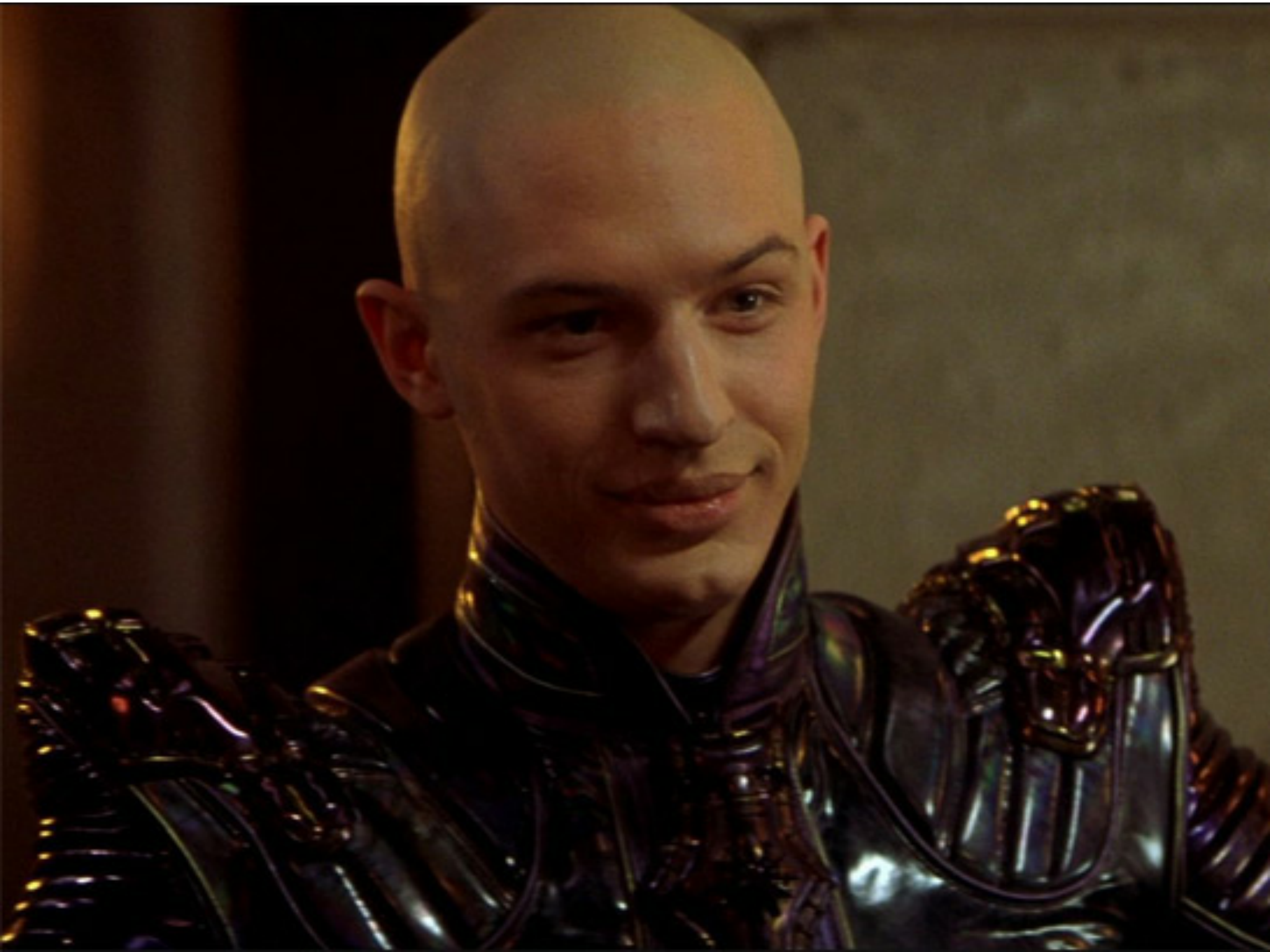 'Nemesis' (2002) bombed at the box office, despite boasting an early leading performance from Tom Hardy (above) as Shinzon