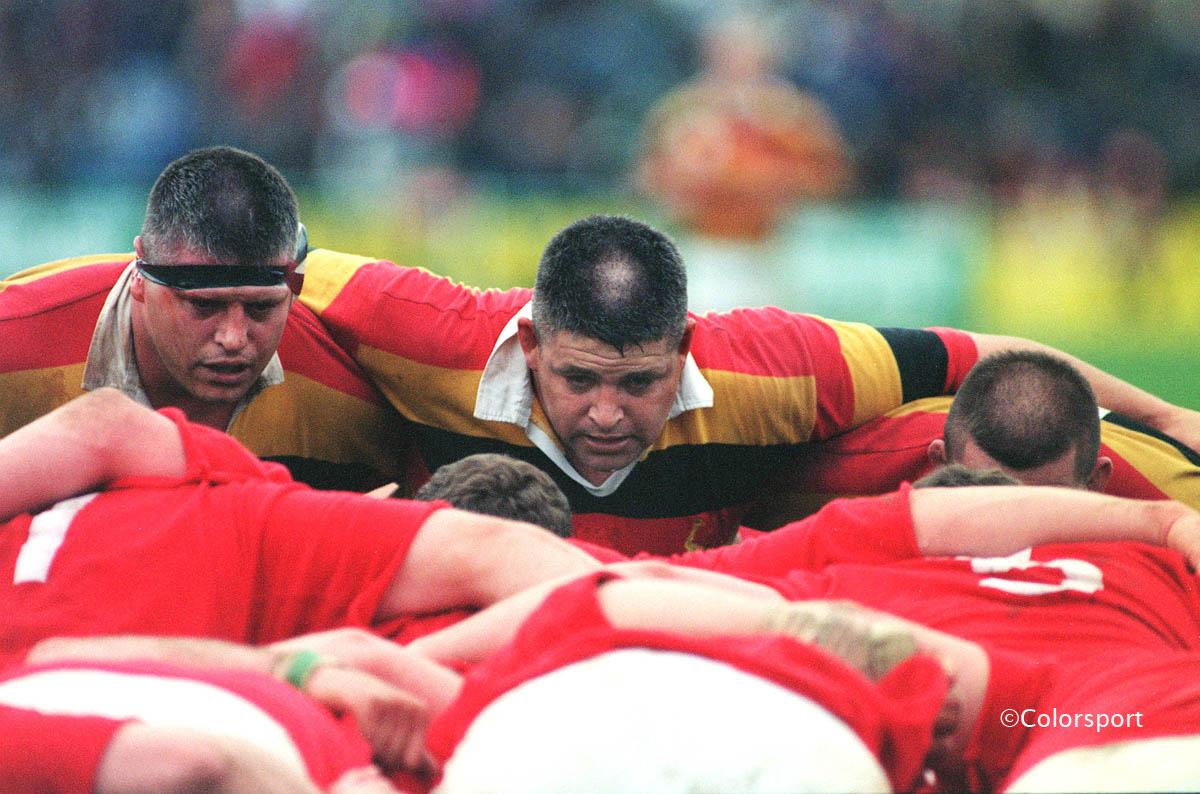 Gatland featured in the 1993 Chiefs side that beat the Lions along with Mitchell (Colorsport)
