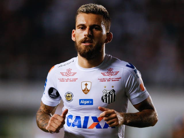 Lima joined Santos from	Internacional for £1.2m in 2014