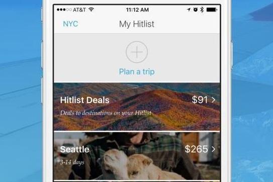  Get emails about your wishlist destinations when prices hit rock bottom with Hitlist