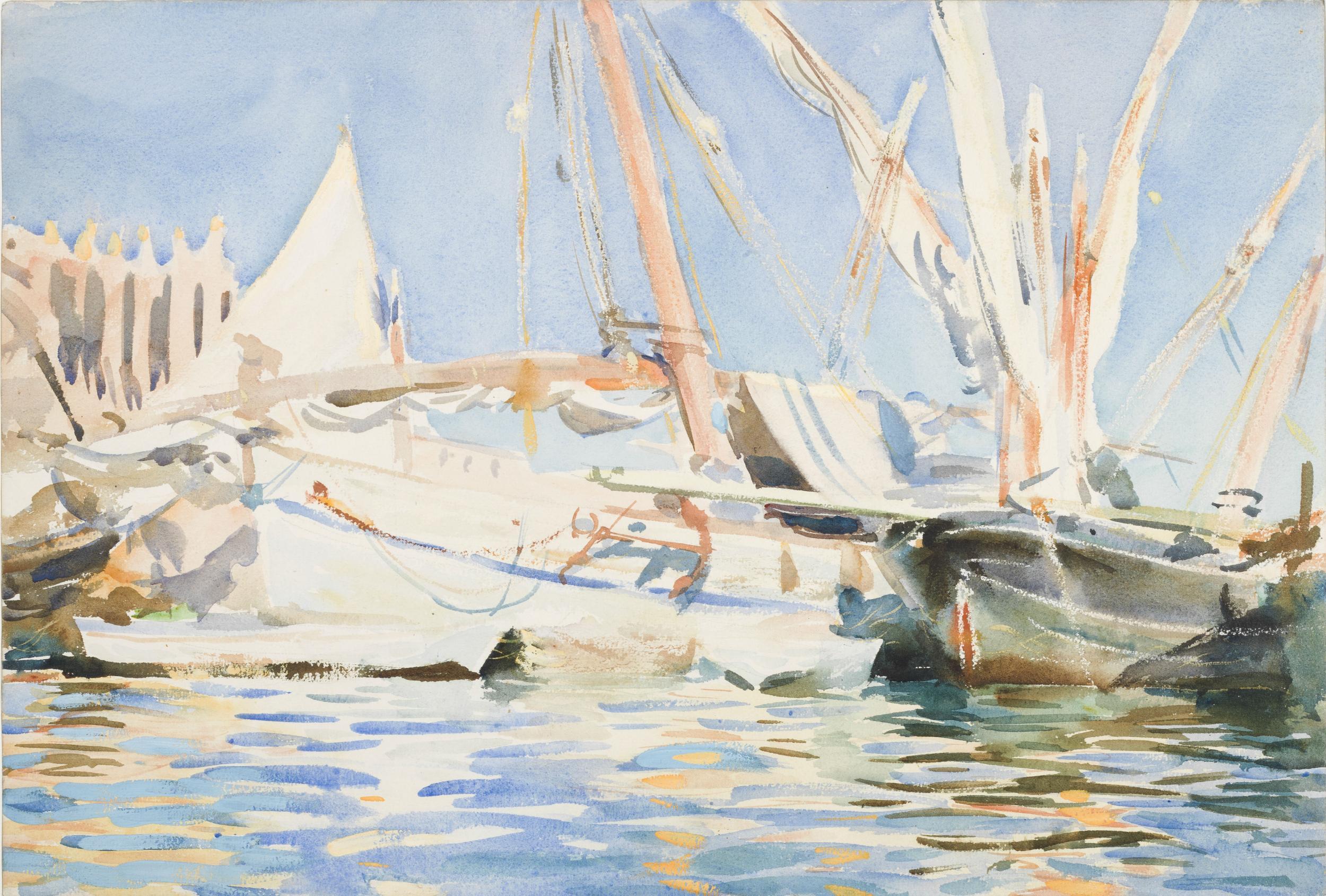 On the water: Sargent's 'Palma, Majorca'