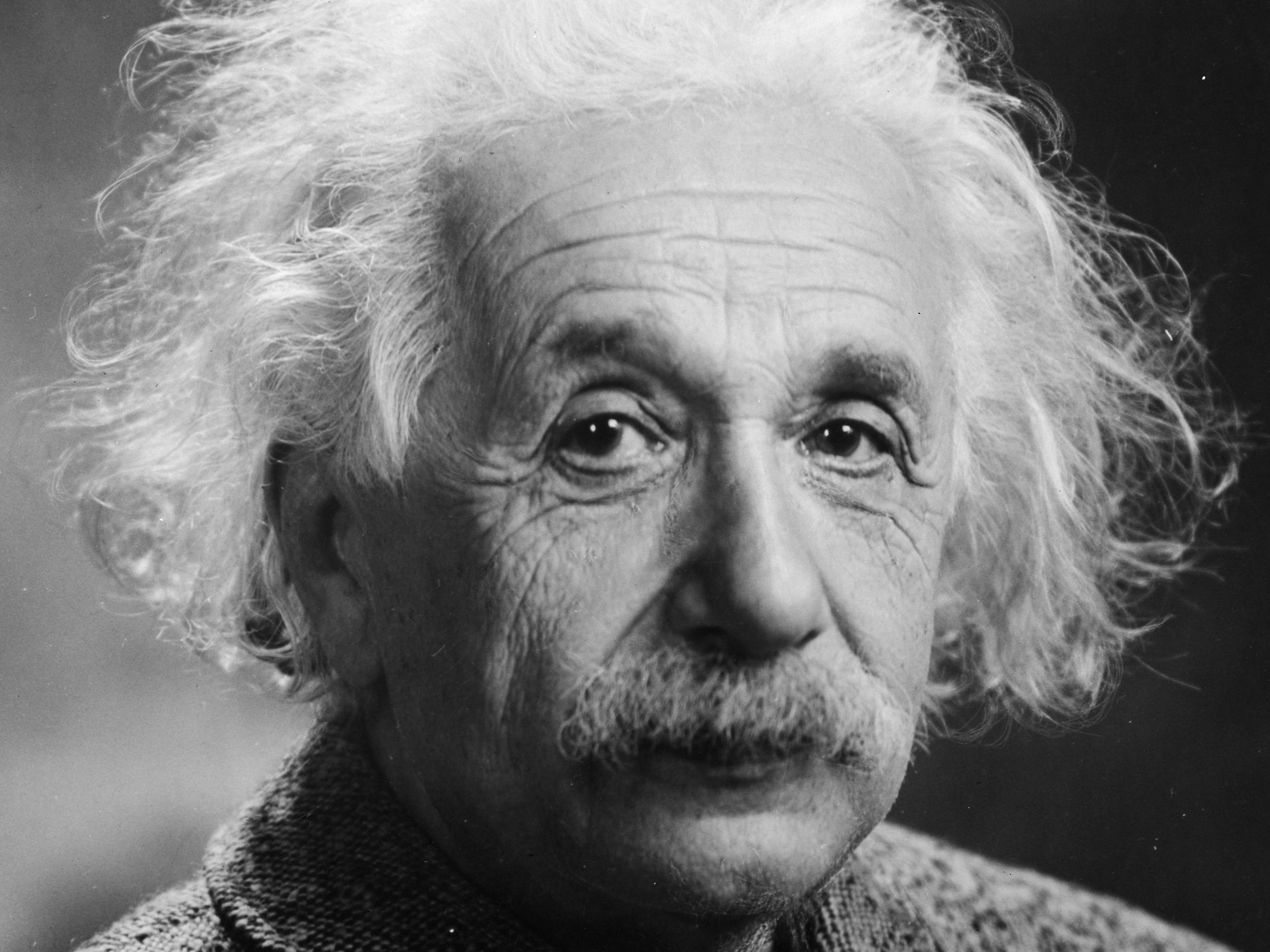 Albert Einstein, who had both